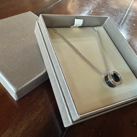 Auth. Bvlgari Silver Save the Children  Necklace - Picture 10 of 13